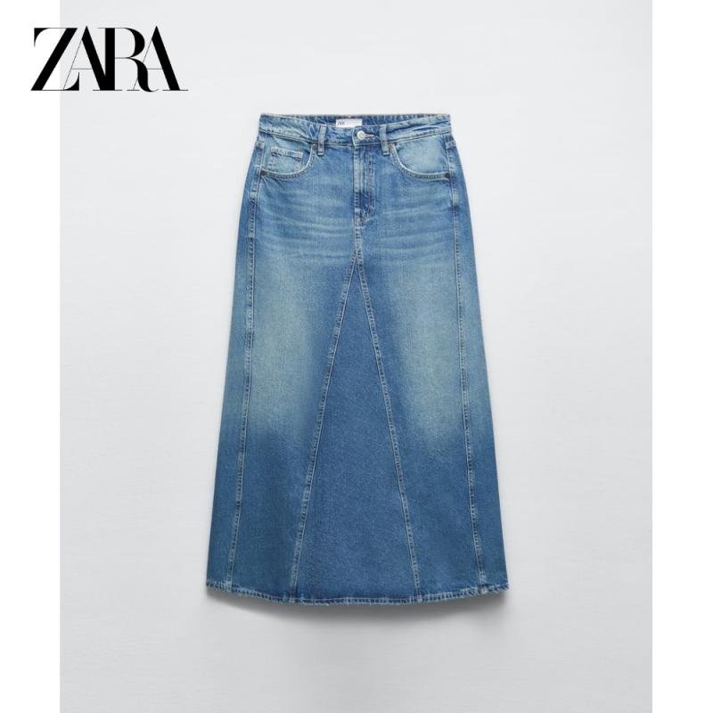 자라 여름 청치마 데님 스커트