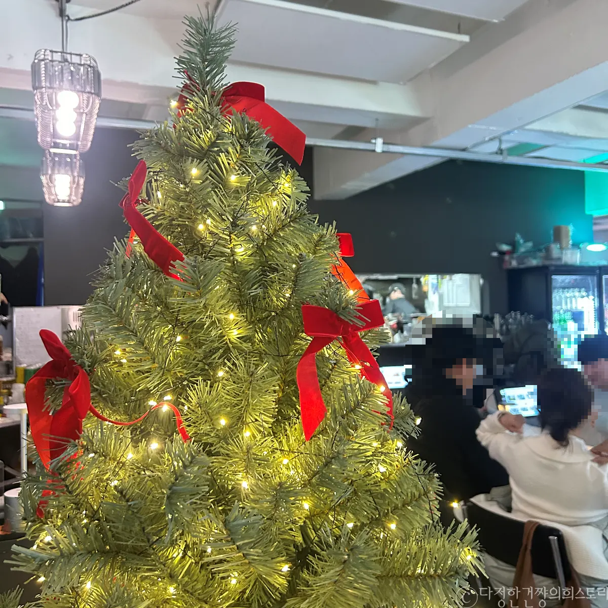 홍대-합정-상수-술집-추천-맛집-추천-토끼-다이닝-크리스마스-장식