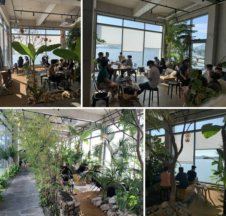 2층 여러 자리 공간