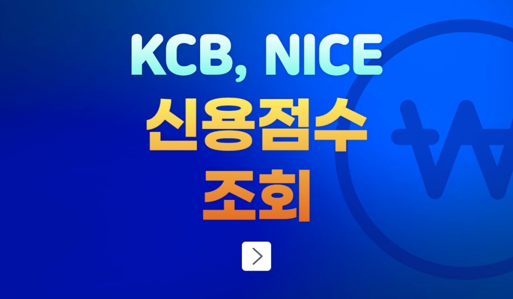 신용점수 조회