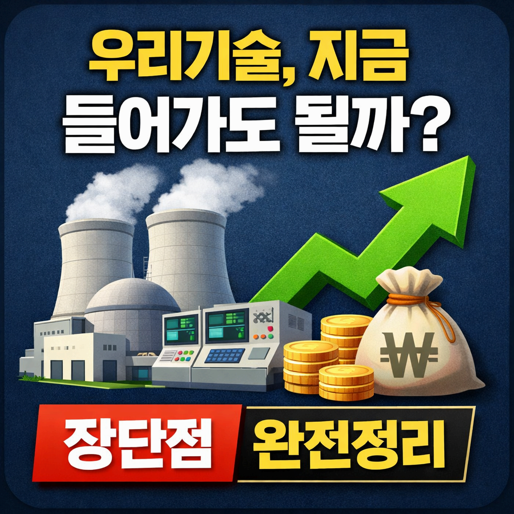우리기술 주가!