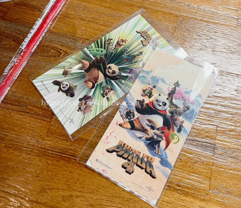 쿵푸팬더4 후기 쿠키 스포 없음 메가박스 굿즈 오리지널 티켓