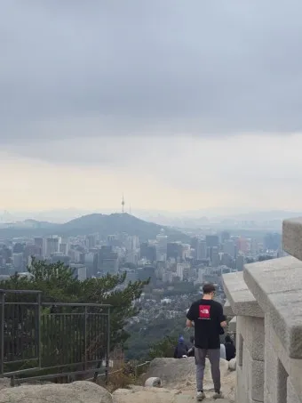 인왕산 등산코스 둘레길 숲속쉼터 기차바위 지도_17