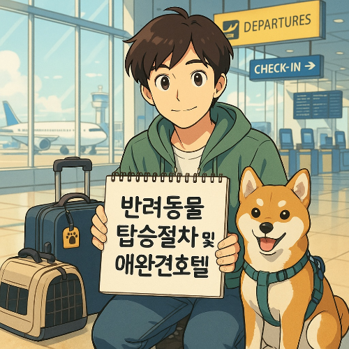 반려동물 탑승절차 및 애완견호텔