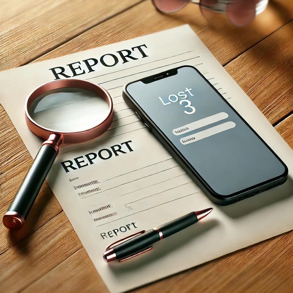 휴대폰 분실신고 해제