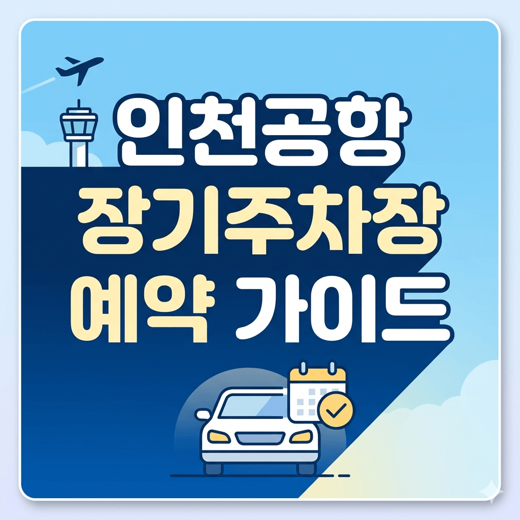인천공항 장기주차장 예약