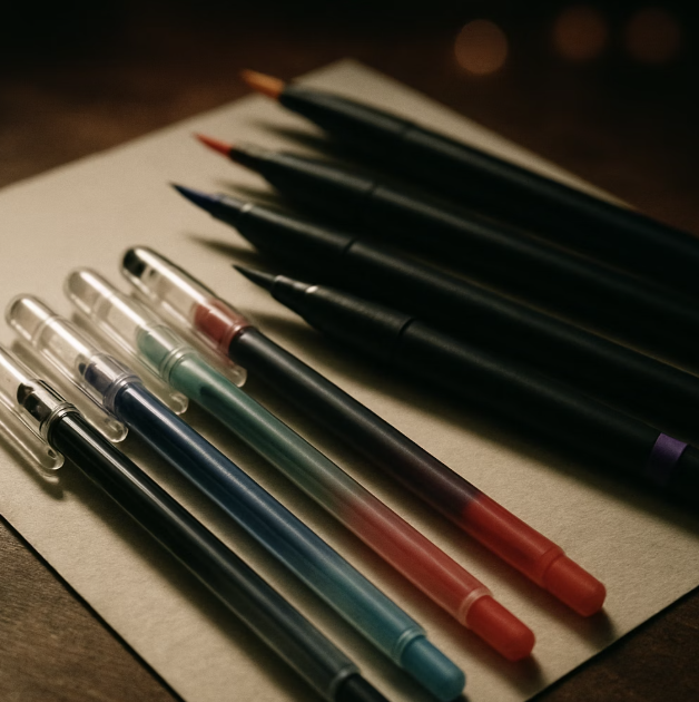 펜 선택이 절반의 성공