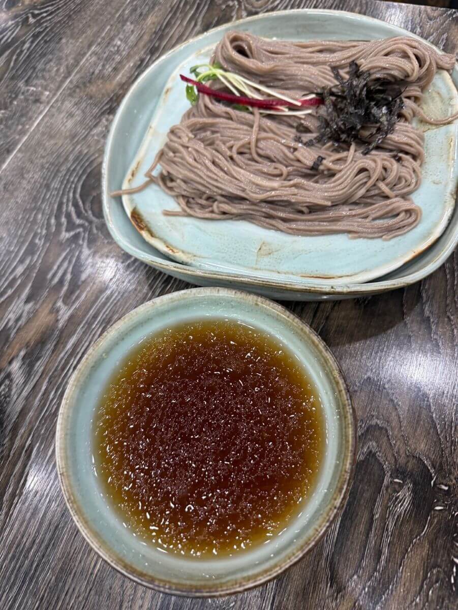 용인 메밀꽃필무렵 판모밀과 메밀 육수