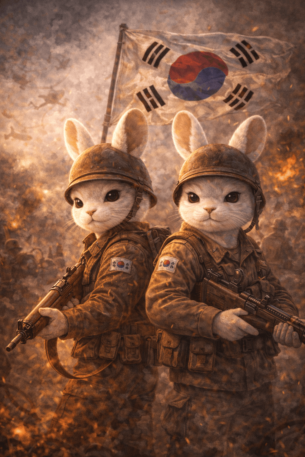 영화 태극기 휘날리며 포스터