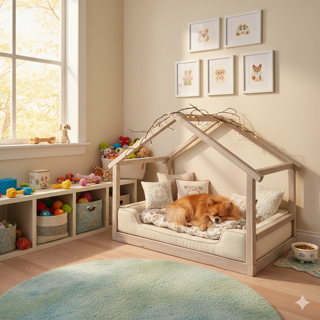 반려동물을 위한 집안 인테리어 아이디어