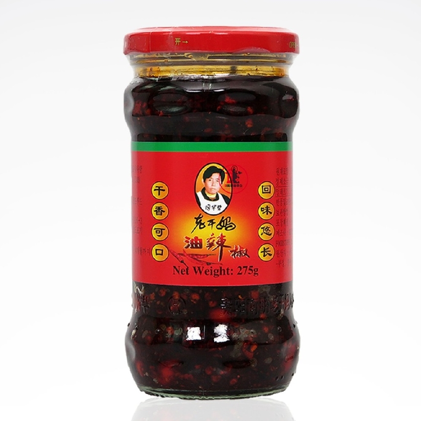 라오간마, 사실상 상표이름인데 워낙 유명해서 상표이름으로 알려져 있는 마라향의 중화식 만능 조미료 중 하나입니다.