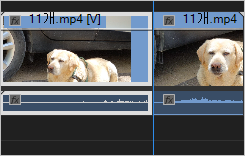 자르기 단축키 : ctrl+K