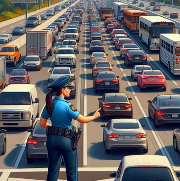 고속도로-실시간-상황을-표현한-사진