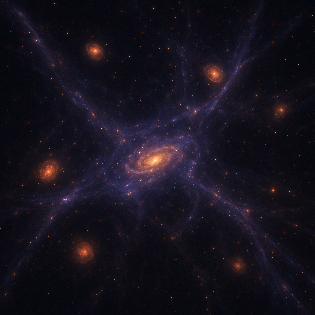 은하단과 대규모 구조의 형성과 우주 진화