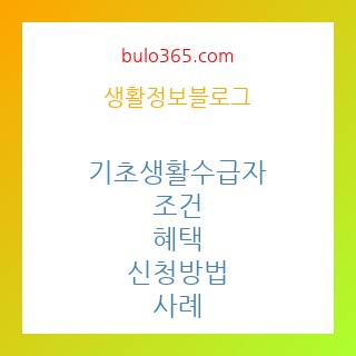 기초생활수급자