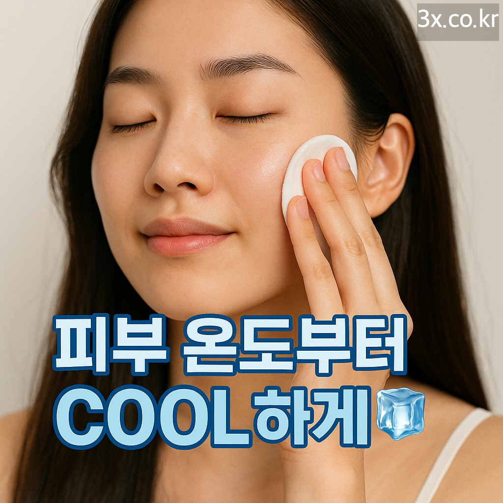 피부 온도부터 COOL하게!🧊