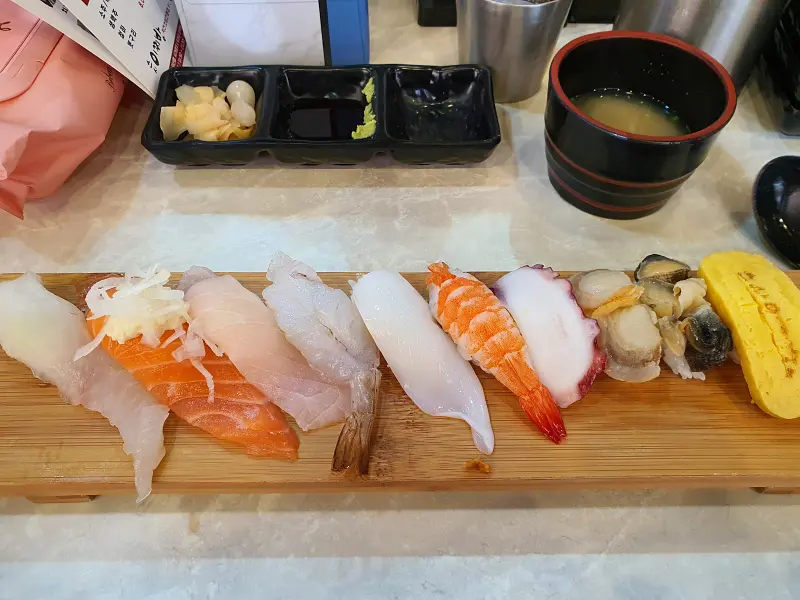 런치세트 초밥