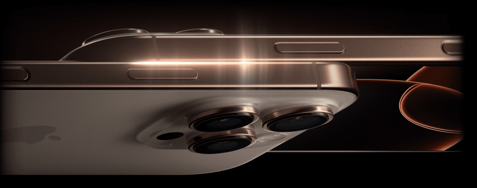 아이폰16 프로 측면 모습