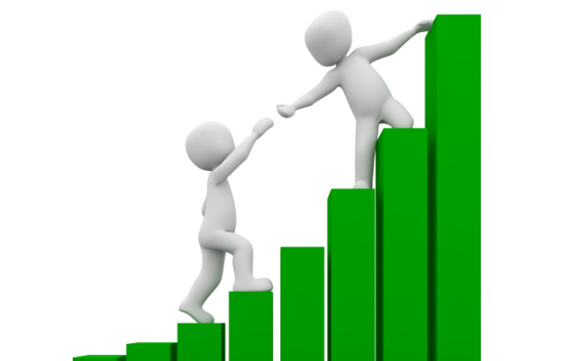 이끌어 주는 사진