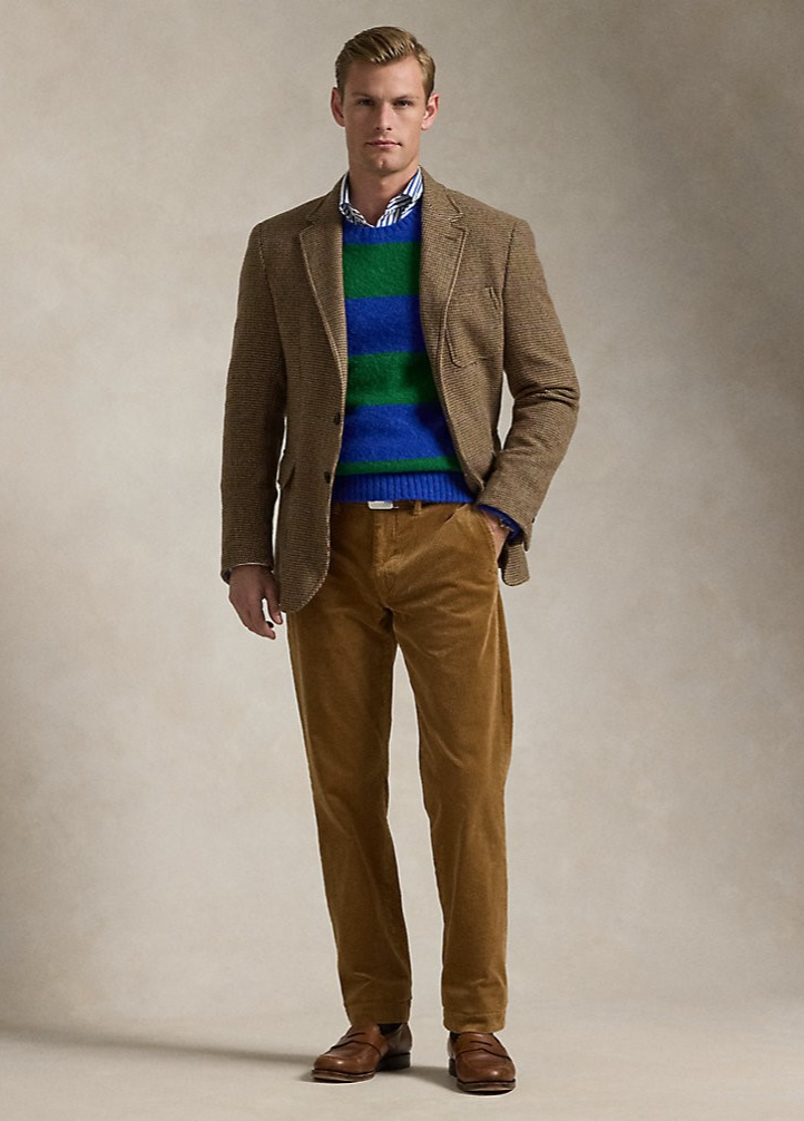 코듀로이 팬츠에 로퍼