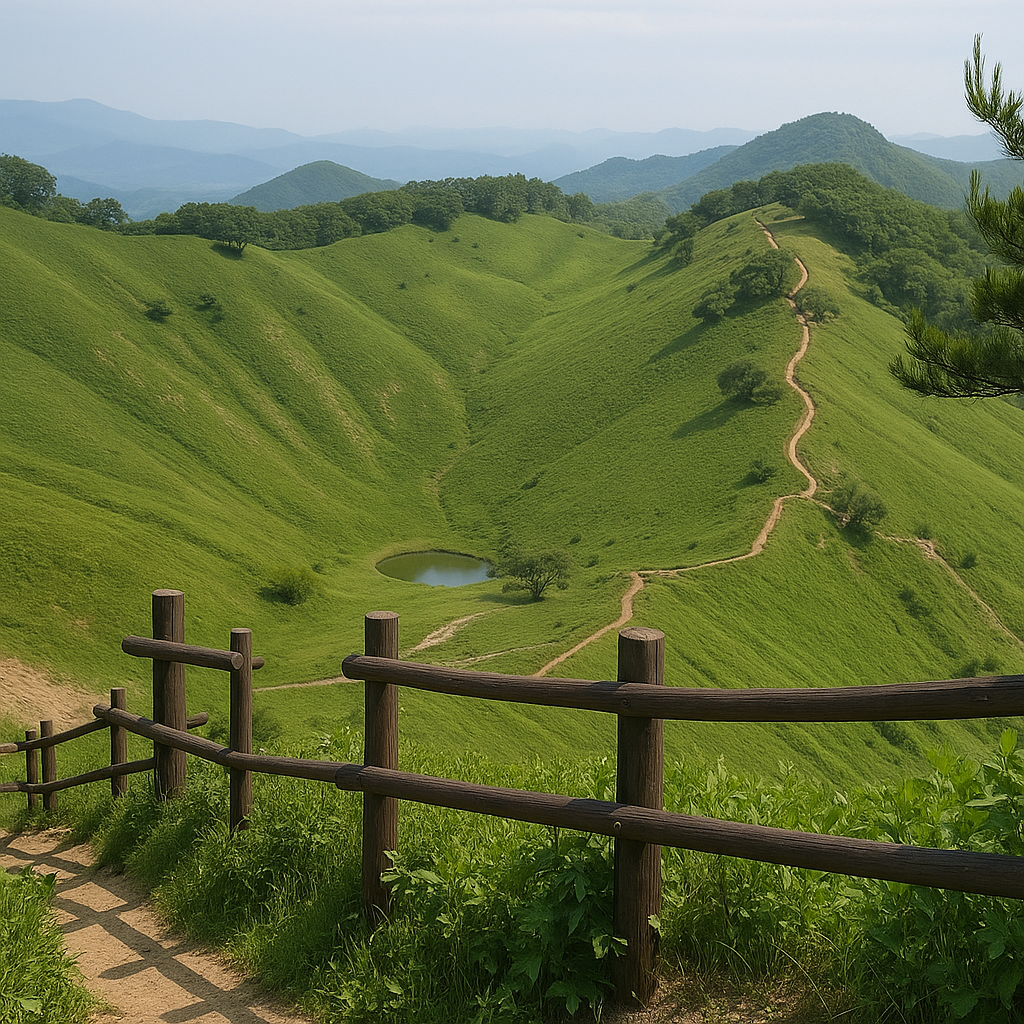 정선 민둥산 사진