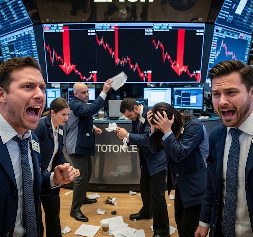 2025년 8월 1일, '검은 금요일'로 기록된 주식 시장 대폭락의 원인과 배경