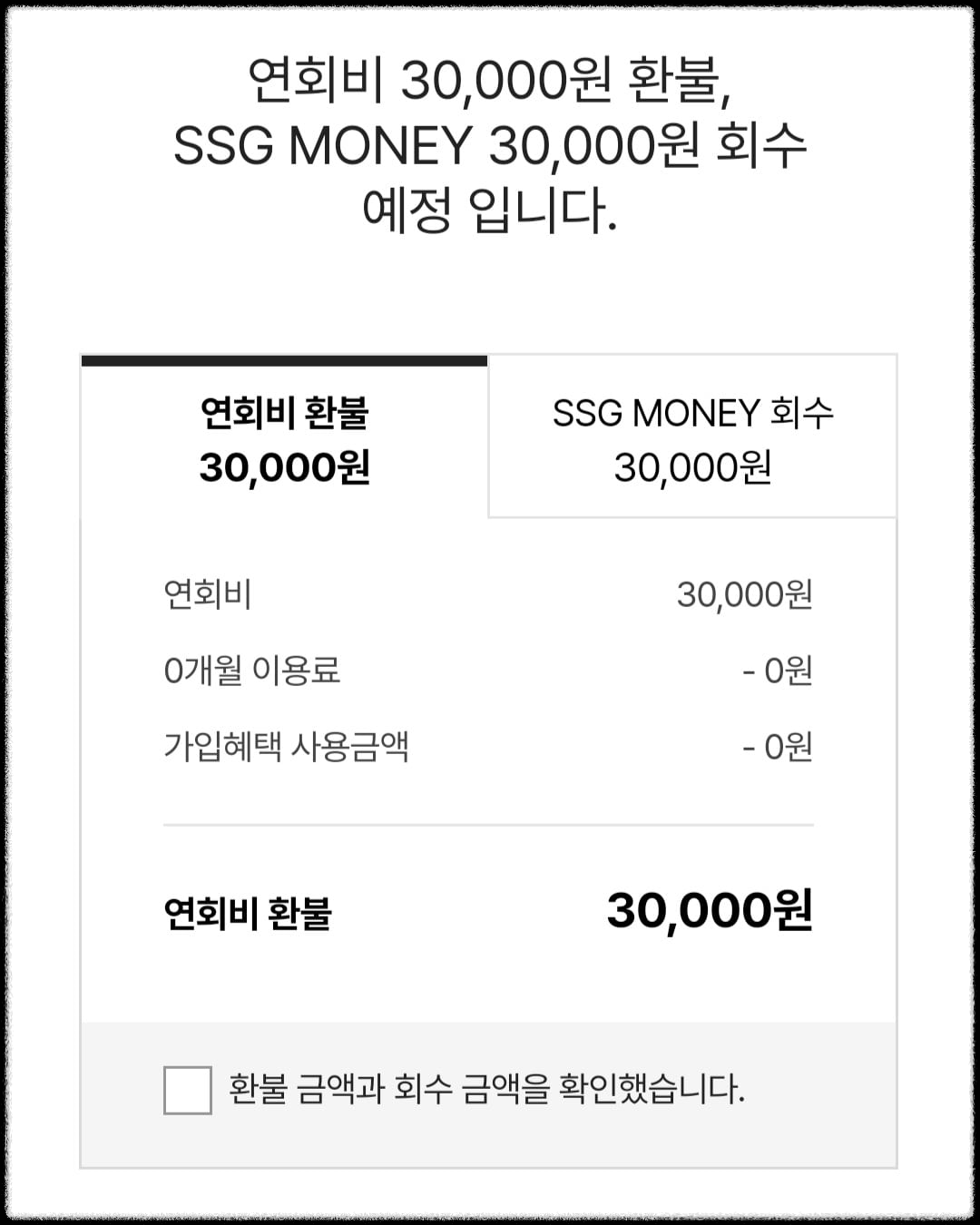 멤버십 해지 화면 사진4