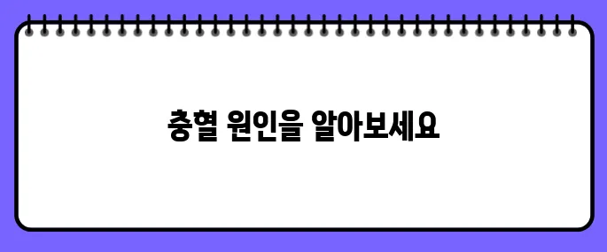 눈이 충혈되는 이유