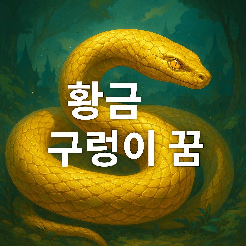 황금 구렁이 꿈