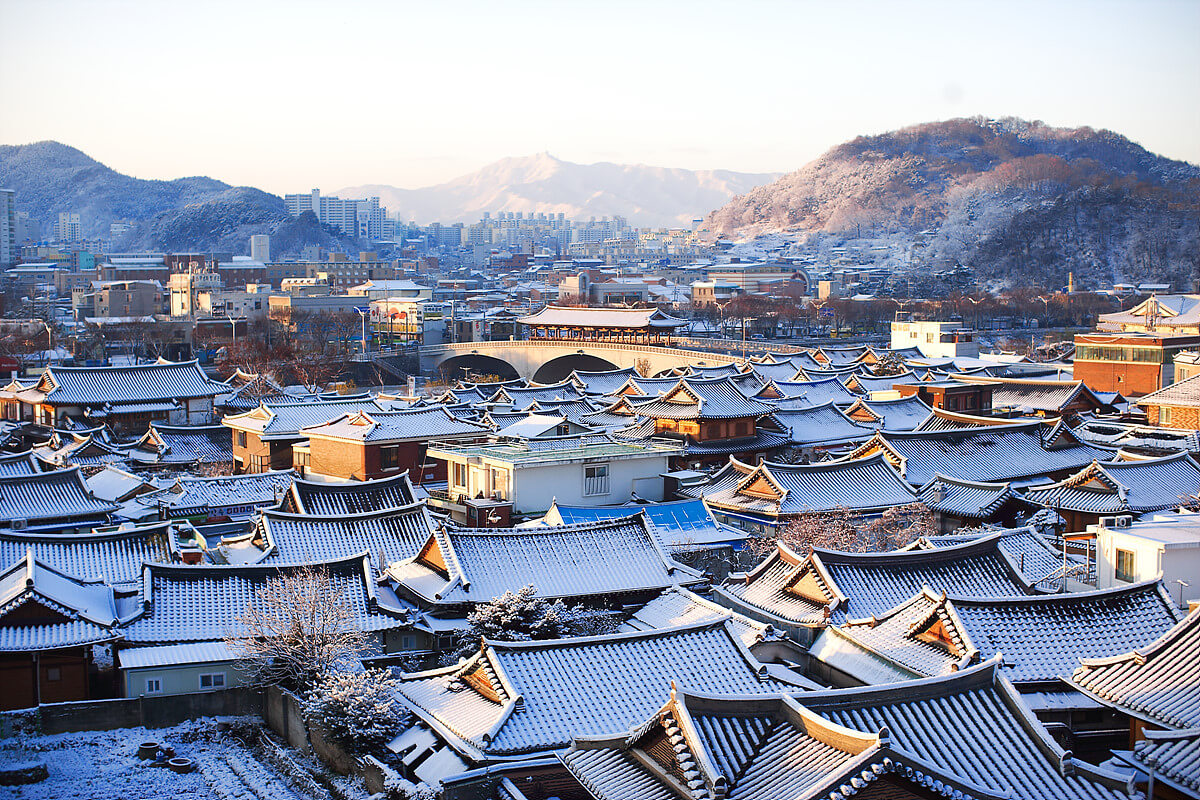 전주 한옥마을 전경