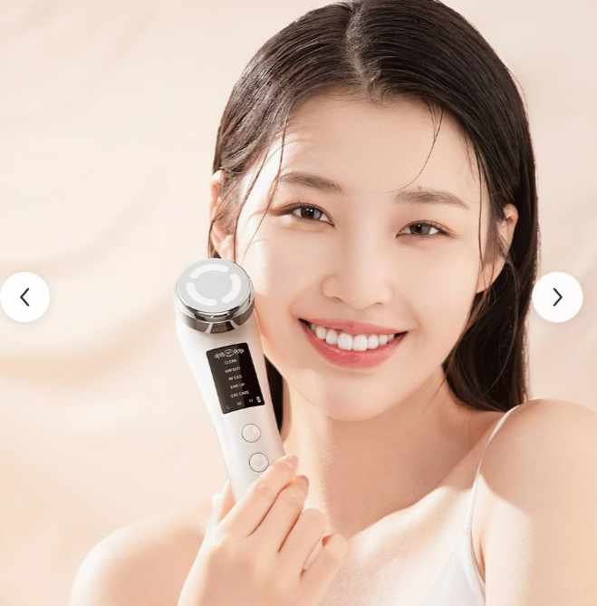 2️⃣ 고주파 갈바닉 다기능 진동 얼굴 마사지기 클렌저