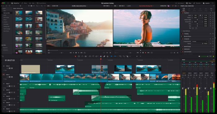 무료 동영상 편집 프로그램 추천, 다빈치 리졸브