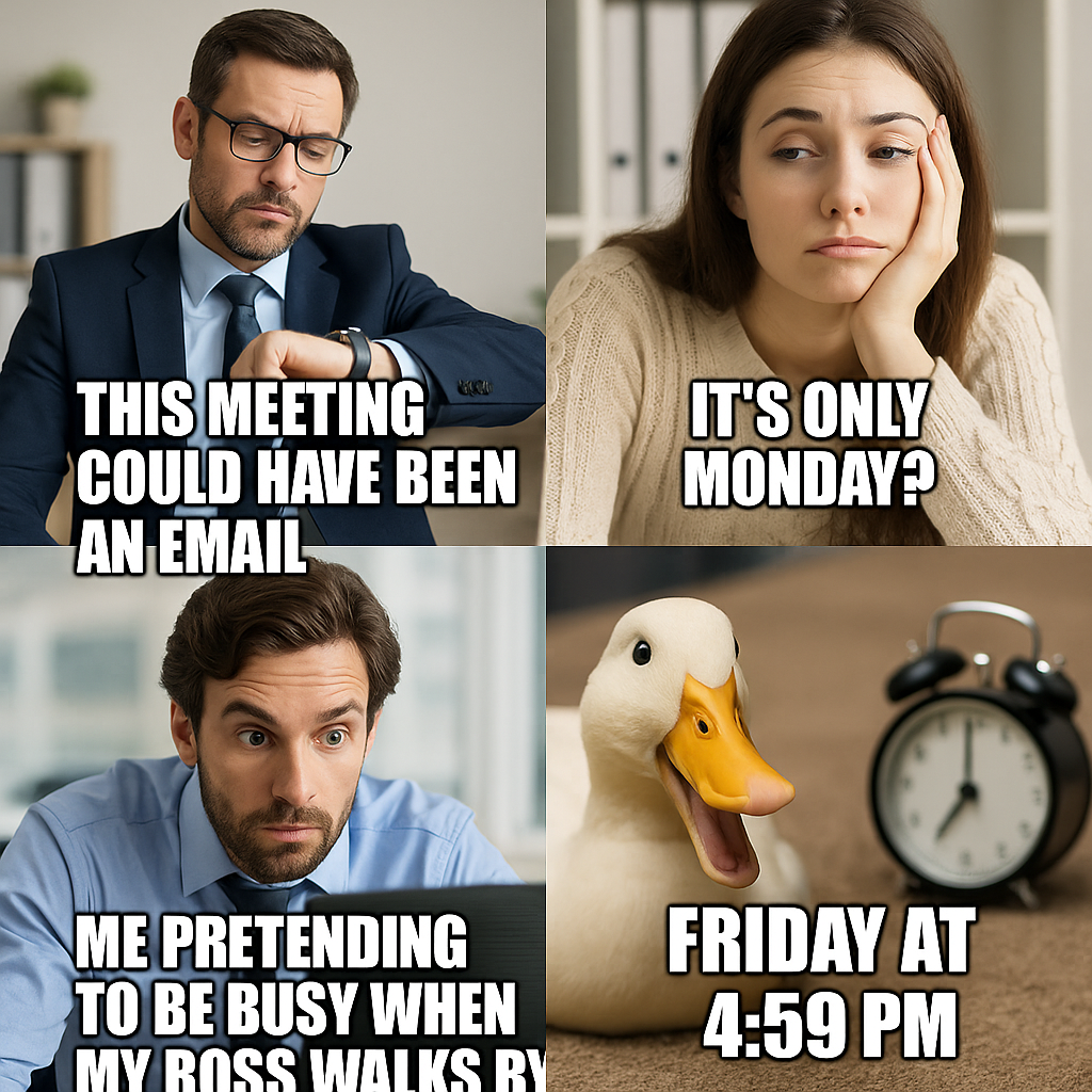 미국 직장인들이 공감한 오피스 밈 모음