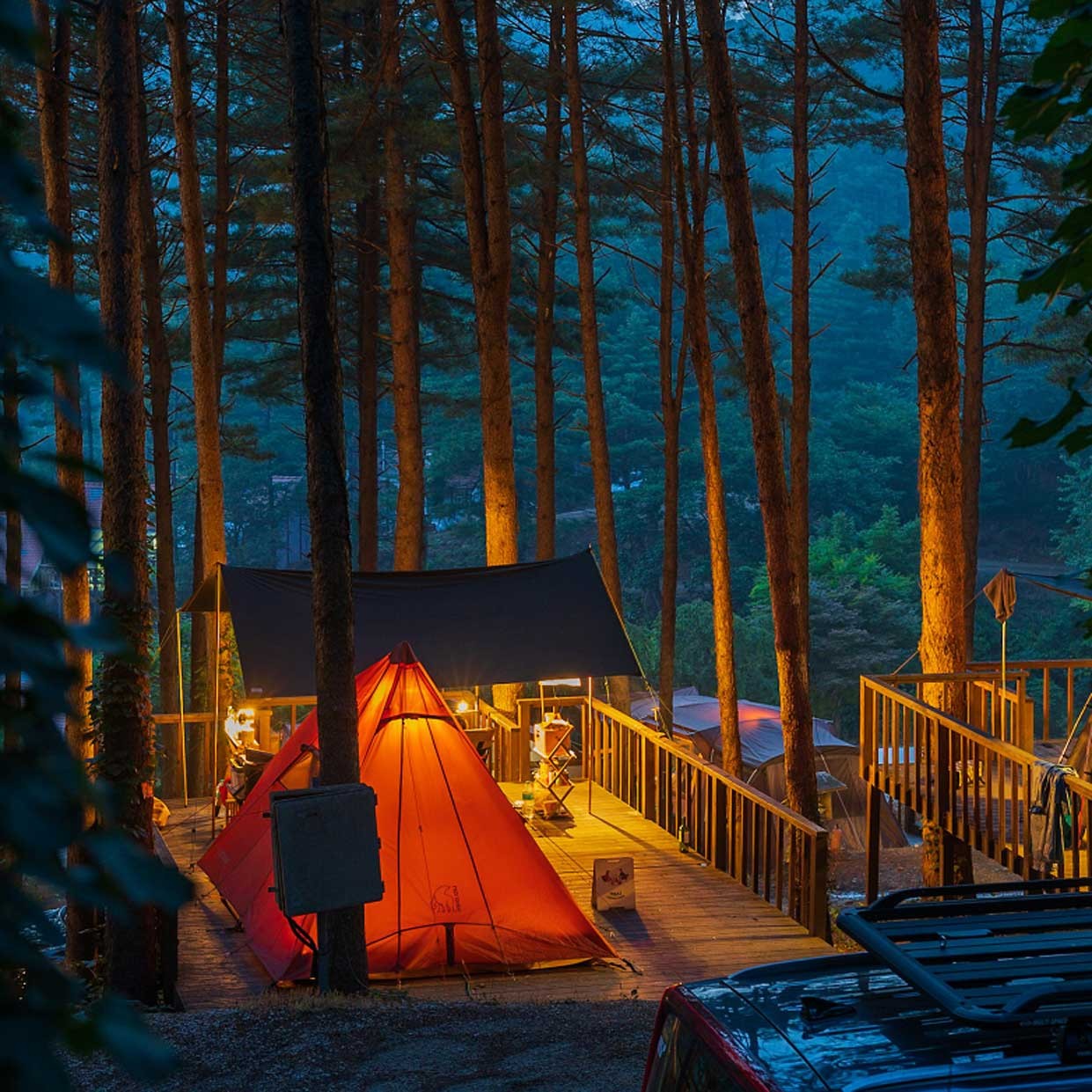 유식물원캠핑장