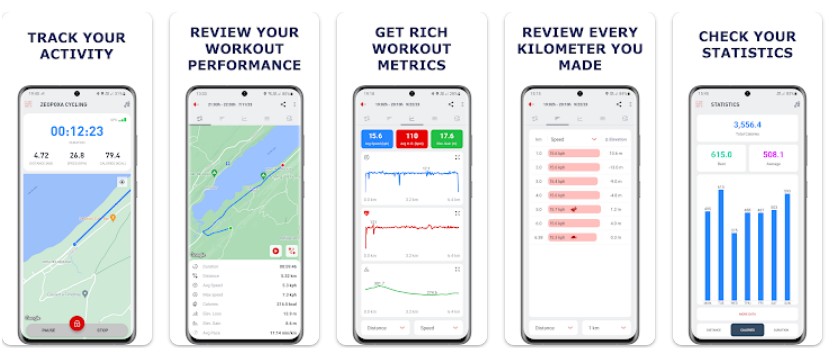 사이클링앱 기능