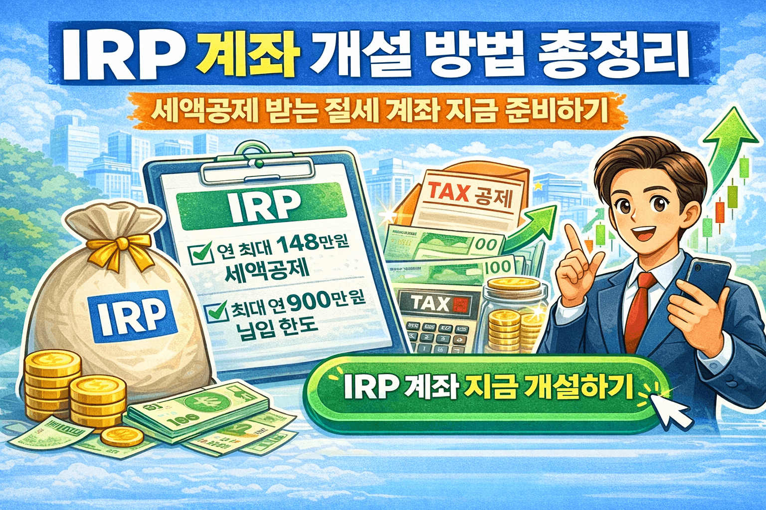 IRP 계좌 개설 방법