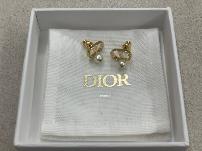 디올 쁘띠 CD 귀걸이 DIOR PETIT - 더스트백