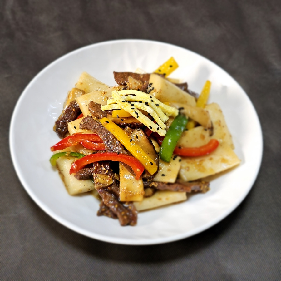 궁중떡볶이 황금레시피 완성이미지