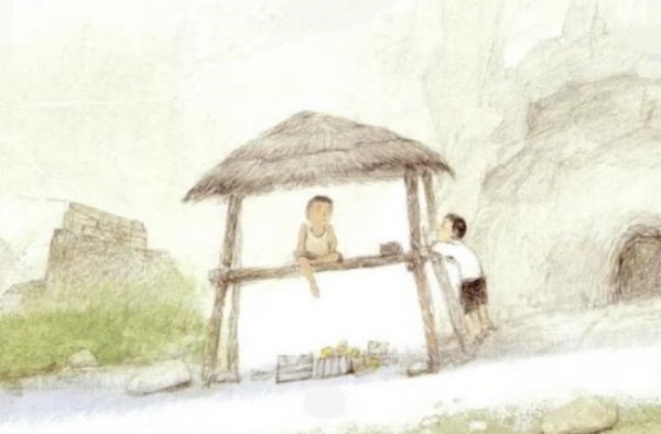 <채석장의 소년> 삽화