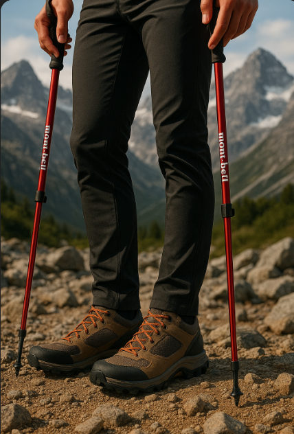 트레킹을 위한 몽벨 스틱