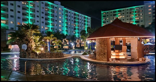 제이파크리조트-밤-풀장-야경