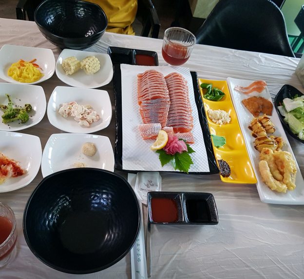 기화양어장 횟집 대표 메뉴