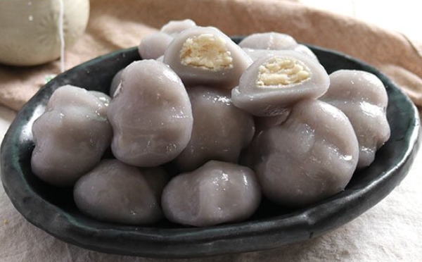 한국의 떡 종류 순채떡-감자떡