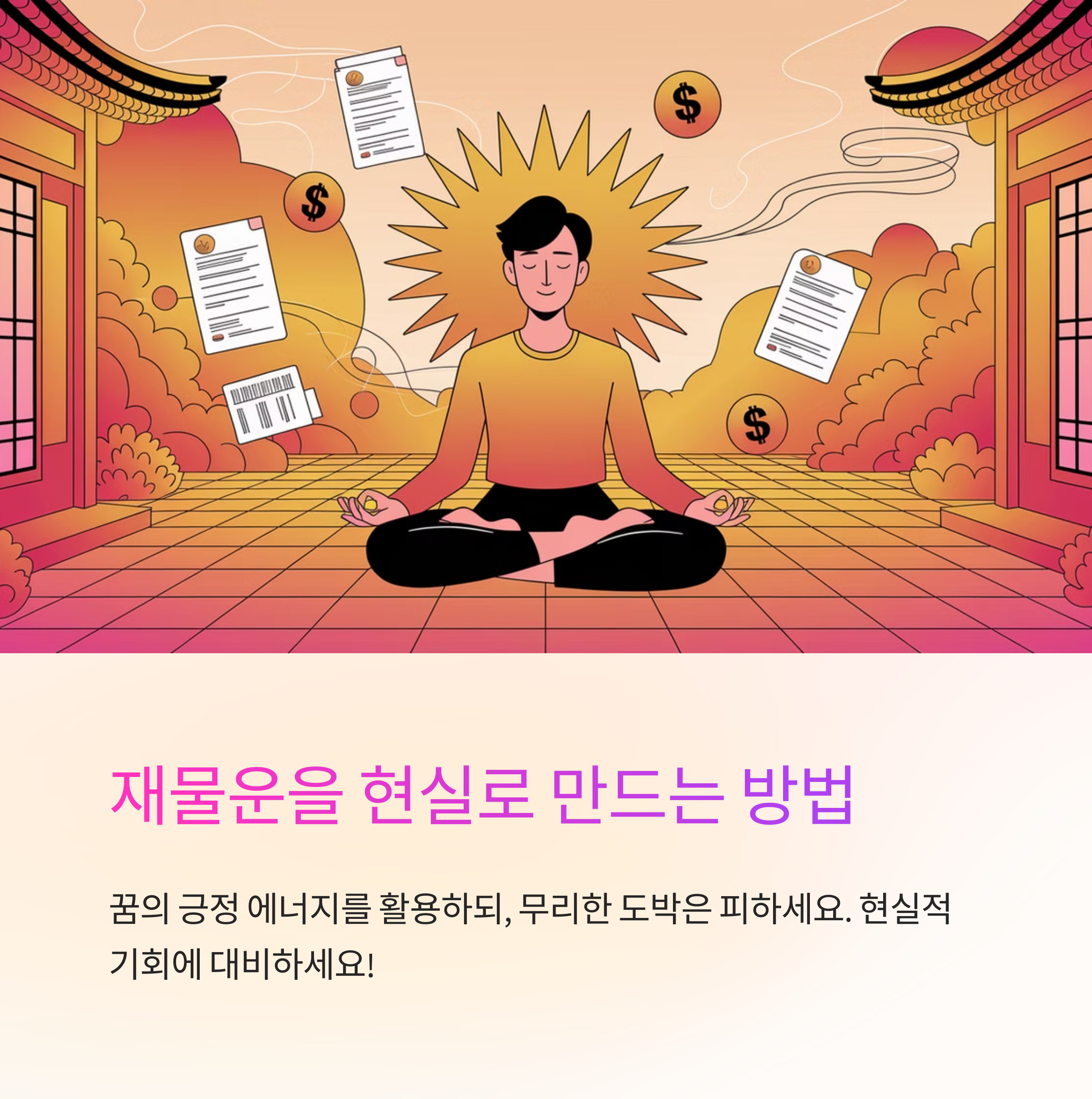 돈이 하늘에서 내려오는 꿈 예상하지 못한 금전적 행운