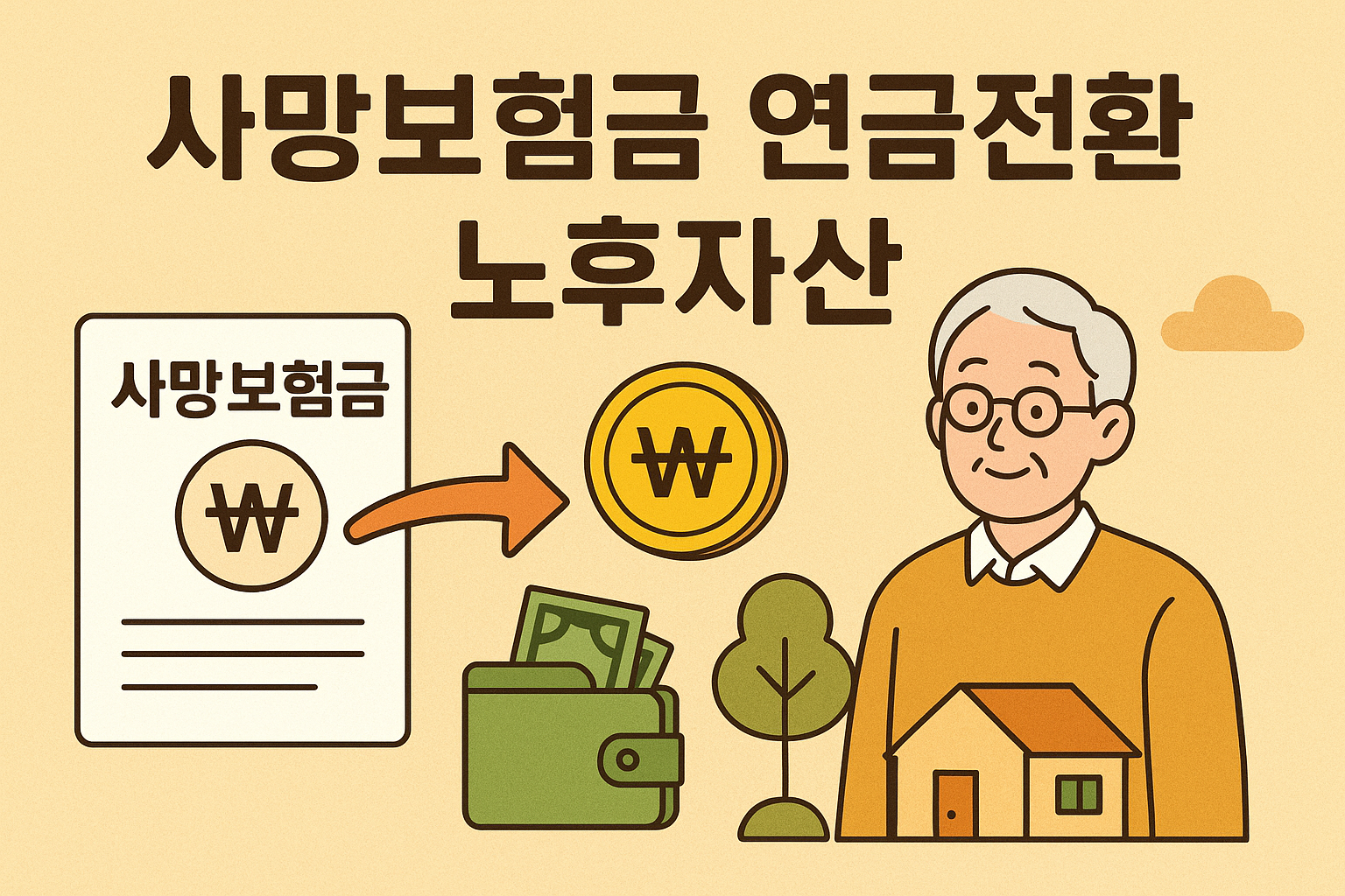 사망보험금 유동화 연금전환 종신보험 생명보험, 사망시 받는돈 살아생전 받기