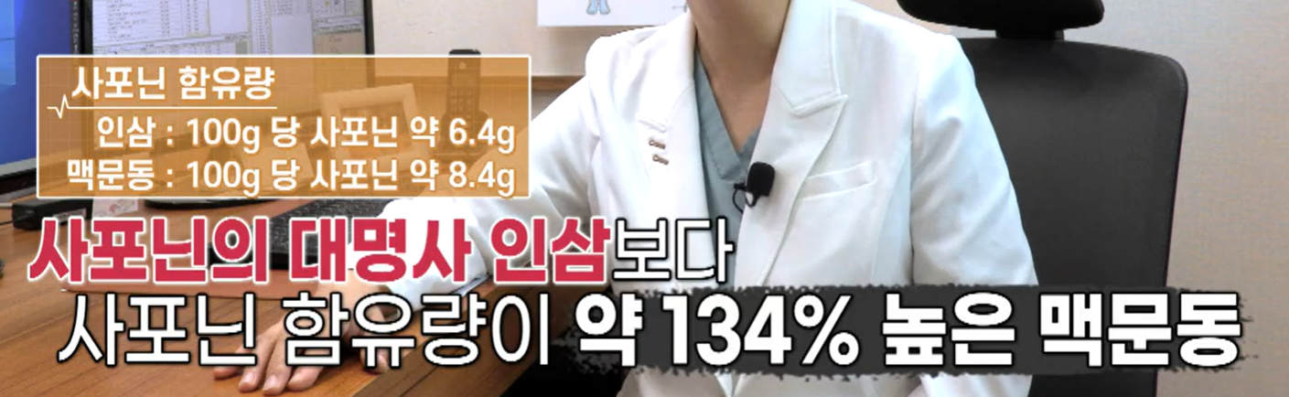 볶음 맥문동 분말 효능