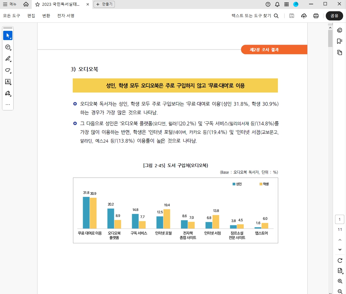 엑셀 파일을 쉽게 PDF로 변환 해주는 애크로뱃 온라인 사용법