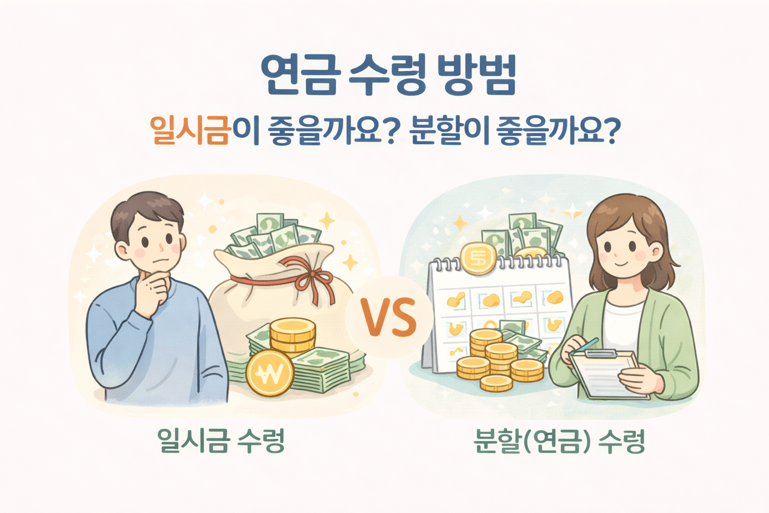 연금 수령 방법