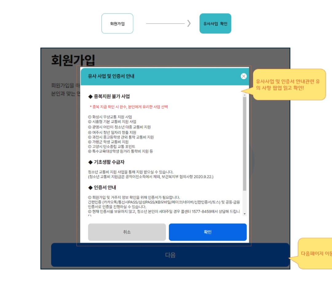 경기도 청소년 교통비 지원 신청방법 자녀추가등록 나이 지원금 변경사항