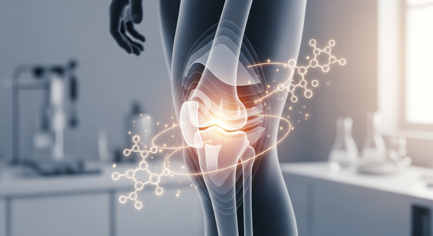 보스웰리아 효능 관절 건강과 염증 완화 개념 이미지